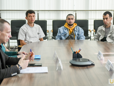 Meeting with the First Secretary of the Consulate General of the Republic of Uzbekistan / Pavel Zheleznyak