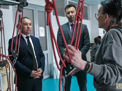  Визит делегации Нукусского филиала Узбекского университета физической культуры и спорта / Павел Железняк