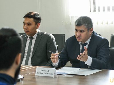 Meeting with the First Secretary of the Consulate General of the Republic of Uzbekistan / Pavel Zheleznyak