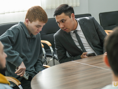 Meeting with the First Secretary of the Consulate General of the Republic of Uzbekistan / Pavel Zheleznyak