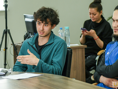 Meeting with the First Secretary of the Consulate General of the Republic of Uzbekistan / Pavel Zheleznyak