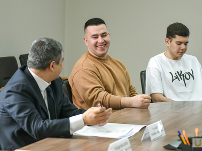 Meeting with the First Secretary of the Consulate General of the Republic of Uzbekistan / Pavel Zheleznyak