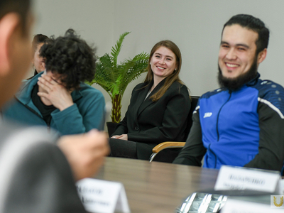 Meeting with the First Secretary of the Consulate General of the Republic of Uzbekistan / Pavel Zheleznyak