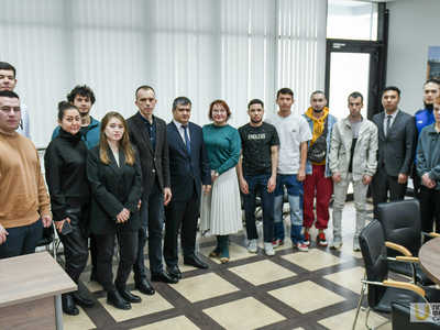 Meeting with the First Secretary of the Consulate General of the Republic of Uzbekistan / Pavel Zheleznyak