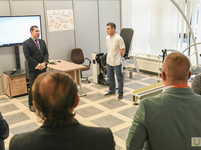 Preparations for the BRICS Games. Excursion of Heads of Delegations to the Research Institute / Pavel Zheleznyak