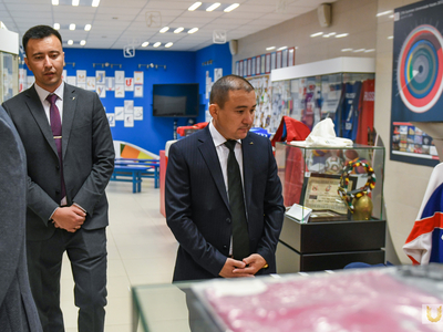  Визит делегации Нукусского филиала Узбекского университета физической культуры и спорта / Павел Железняк