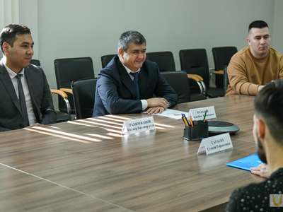 Meeting with the First Secretary of the Consulate General of the Republic of Uzbekistan / Pavel Zheleznyak