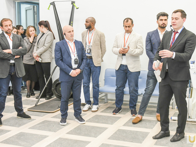 Preparations for the BRICS Games. Excursion of Heads of Delegations to the Research Institute / Pavel Zheleznyak