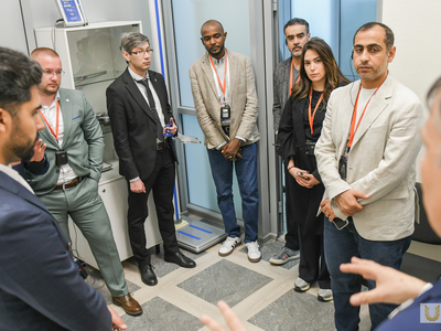 Preparations for the BRICS Games. Excursion of Heads of Delegations to the Research Institute / Pavel Zheleznyak