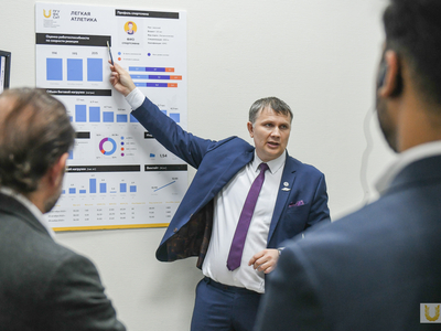 Preparations for the BRICS Games. Excursion of Heads of Delegations to the Research Institute / Pavel Zheleznyak