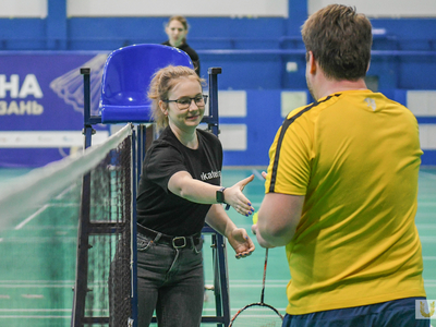 Турнир по бадминтону в рамках II Спартакиады вуза на Кубок ректора / Павел Железняк