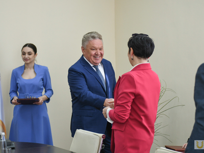 Signing of co-operation agreements with Lyceum No. 9 (Zelenodolsk) and Novokiner secondary school (Arsky district) / Pavel Zheleznyak