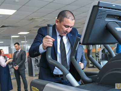  Визит делегации Нукусского филиала Узбекского университета физической культуры и спорта / Павел Железняк