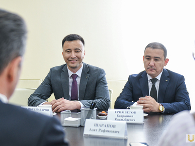  Визит делегации Нукусского филиала Узбекского университета физической культуры и спорта / Павел Железняк