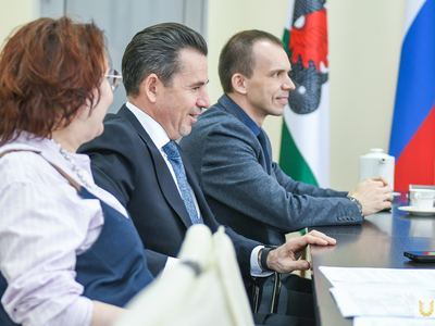  Визит делегации Нукусского филиала Узбекского университета физической культуры и спорта / Павел Железняк