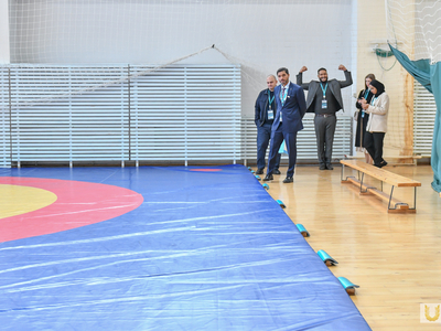 Visit of a delegation from the Abu Dhabi Aquatics Club (UAE) / Pavel Zheleznyak