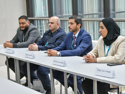 Visit of a delegation from the Abu Dhabi Aquatics Club (UAE) / Pavel Zheleznyak