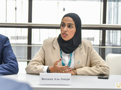 Visit of a delegation from the Abu Dhabi Aquatics Club (UAE) / Pavel Zheleznyak