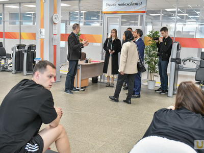 Visit of a delegation from the Abu Dhabi Aquatics Club (UAE) / Pavel Zheleznyak