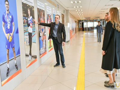 Visit of a delegation from the Abu Dhabi Aquatics Club (UAE) / Pavel Zheleznyak