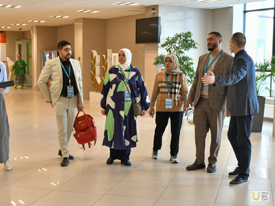 Kuwaiti delegation to the university's teaching and laboratory building / Pavel Zheleznyak