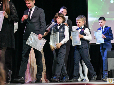 Ceremony honouring winners of subject Olympiads / Pavel Zheleznyak
