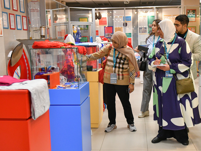 Kuwaiti delegation to the university's teaching and laboratory building / Pavel Zheleznyak