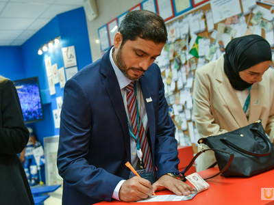 Visit of a delegation from the Abu Dhabi Aquatics Club (UAE) / Pavel Zheleznyak