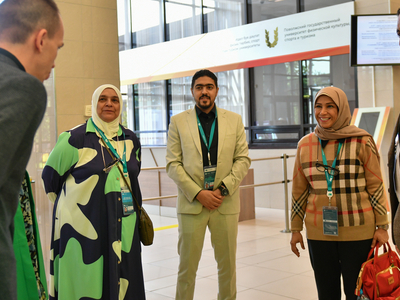 Kuwaiti delegation to the university's teaching and laboratory building / Pavel Zheleznyak