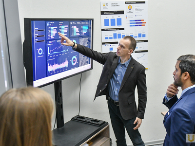 Visit of a delegation from the Abu Dhabi Aquatics Club (UAE) / Pavel Zheleznyak