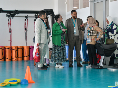 Kuwaiti delegation to the university's teaching and laboratory building / Pavel Zheleznyak