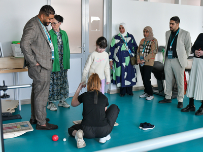 Kuwaiti delegation to the university's teaching and laboratory building / Pavel Zheleznyak