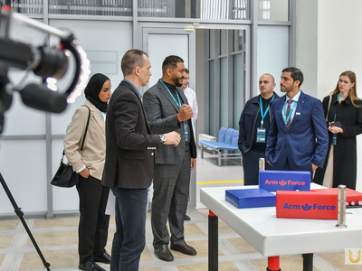 Visit of a delegation from the Abu Dhabi Aquatics Club (UAE) / Pavel Zheleznyak