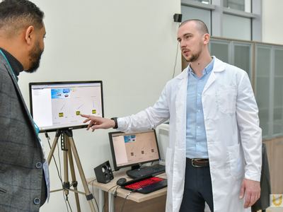 Visit of a delegation from the Abu Dhabi Aquatics Club (UAE) / Pavel Zheleznyak