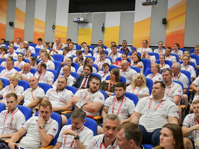 Игры БРИКС-2024: встреча министра спорта РФ со спортсменами / Павел Железняк