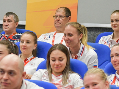 Игры БРИКС-2024: встреча министра спорта РФ со спортсменами / Павел Железняк