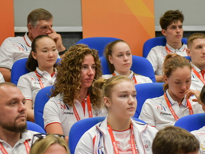 Игры БРИКС-2024: встреча министра спорта РФ со спортсменами / Павел Железняк