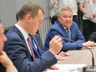 Игры БРИКС-2024: встреча министра спорта РФ со спортсменами / Павел Железняк