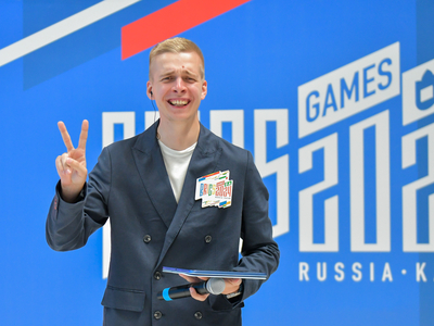 BRICS-2024 Games: Oleg Matytsin at the synchronised swimming competition / Pavel Zheleznyak