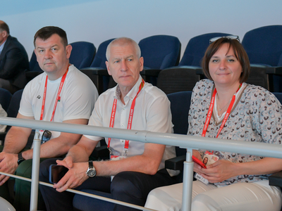 BRICS-2024 Games: Oleg Matytsin at the synchronised swimming competition / Pavel Zheleznyak