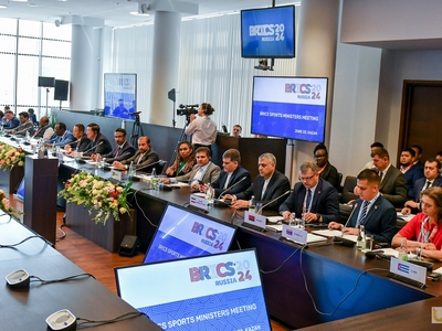 Meeting of the BRICS Sports Ministers / Egor Danilov, Danil Alekhin, Pavel Zheleznyak