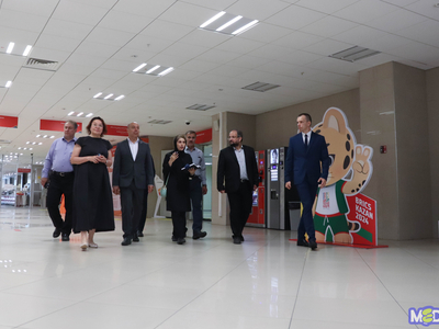 Визит руководства Исламского университета Азад (Иран) в Поволжский университет / Марк Лозбенёв