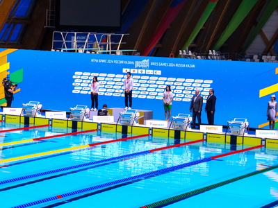 BRICS Games: swimming. DVVS / Polina Zemchikhina