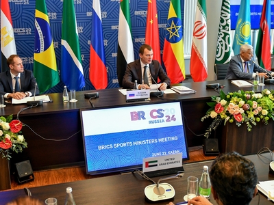 Meeting of the BRICS Sports Ministers / Egor Danilov, Danil Alekhin, Pavel Zheleznyak