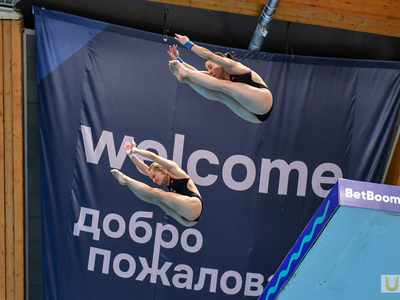 Открытие чемпионата России по прыжкам в воду/ Павел Железняк