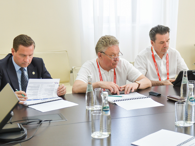 Совещание по концепции деловой программы Игр стран БРИКС / Павел Железняк