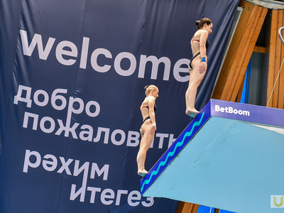 Открытие чемпионата России по прыжкам в воду/ Павел Железняк