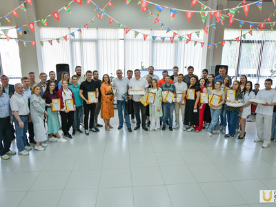 Awarding following the results of the Spartakiad for the Rector's Cup among teaching staff and employees / Pavel Zheleznyak