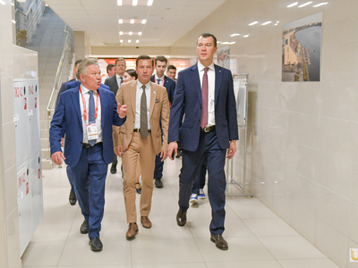 BRICS-2024 Games: Russian Sports Minister at the facilities of the Volga Region University / Pavel Zheleznyak
