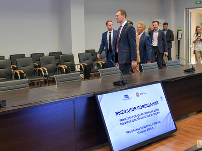 BRICS-2024 Games: Russian Sports Minister at the facilities of the Volga Region University / Pavel Zheleznyak